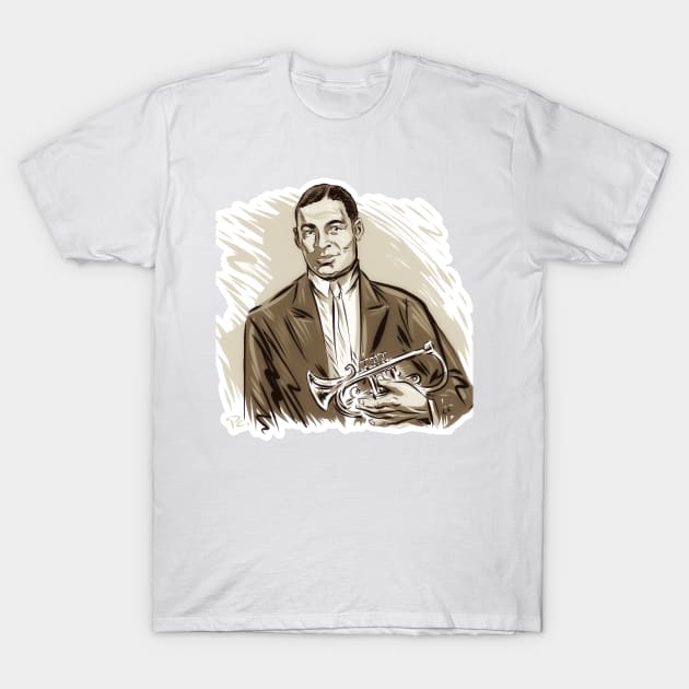 Buddy Bolden - An illustration by Paul Cemmick T-Shirt by PLAYDIGITAL2020